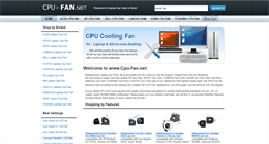 Desktop Screenshot of cpu-fan.net
